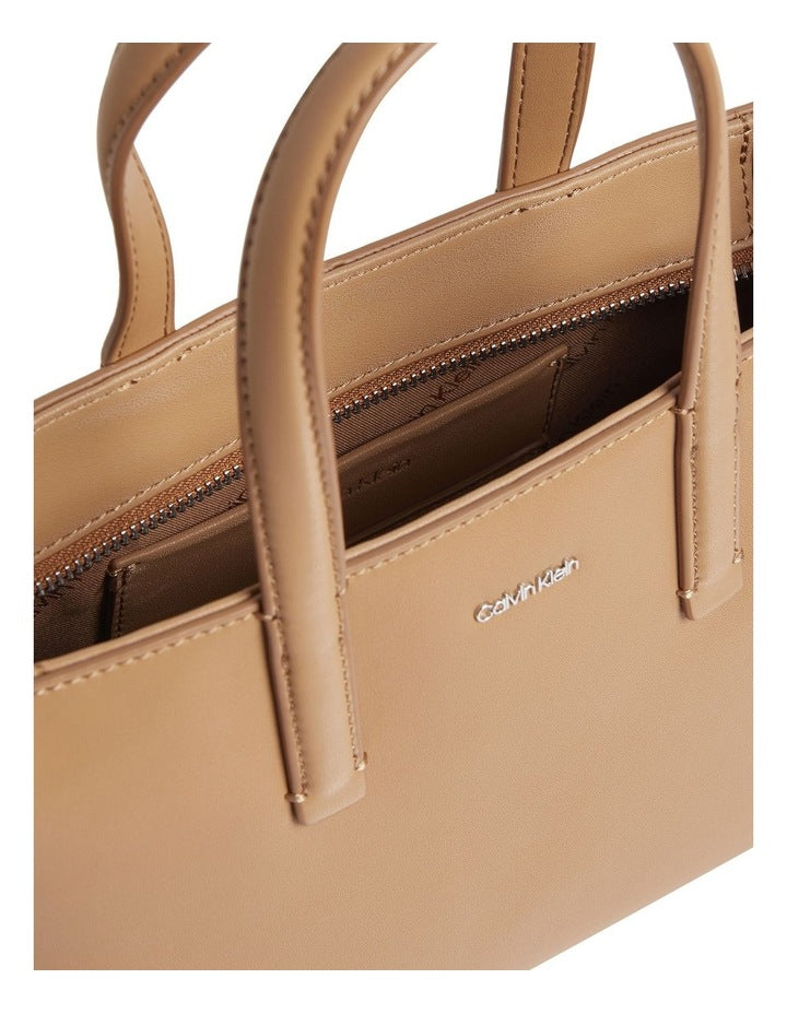 Small Tote Bag in Beige