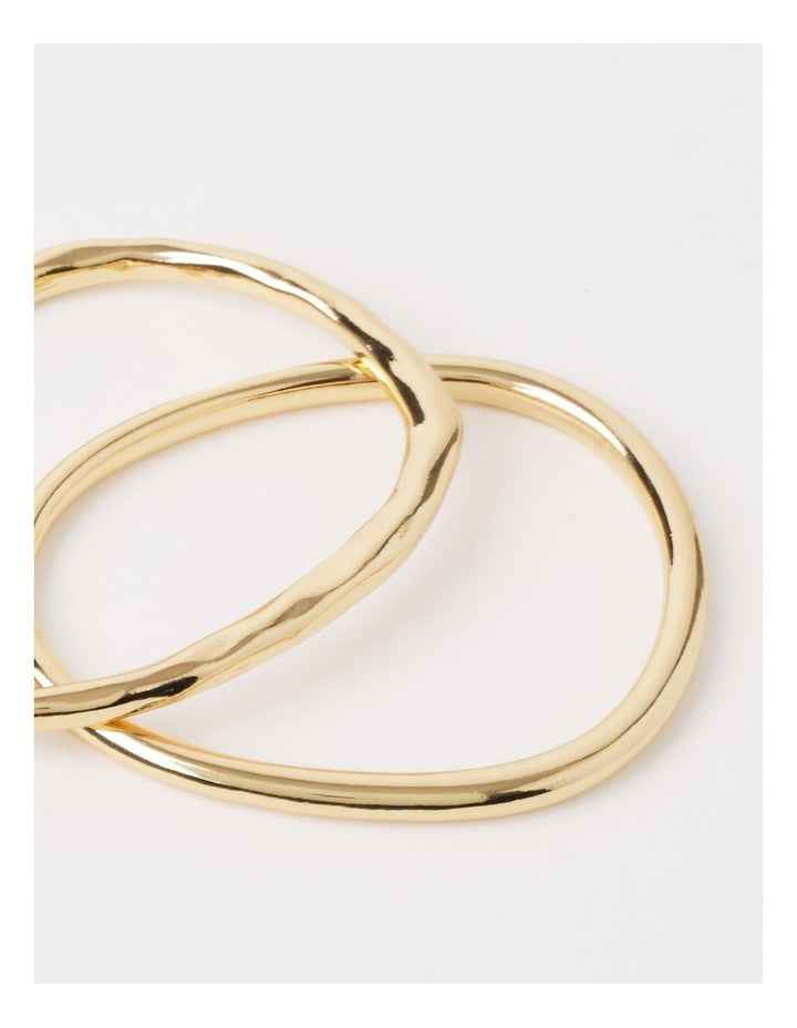 Hammered Bracelet in Gold