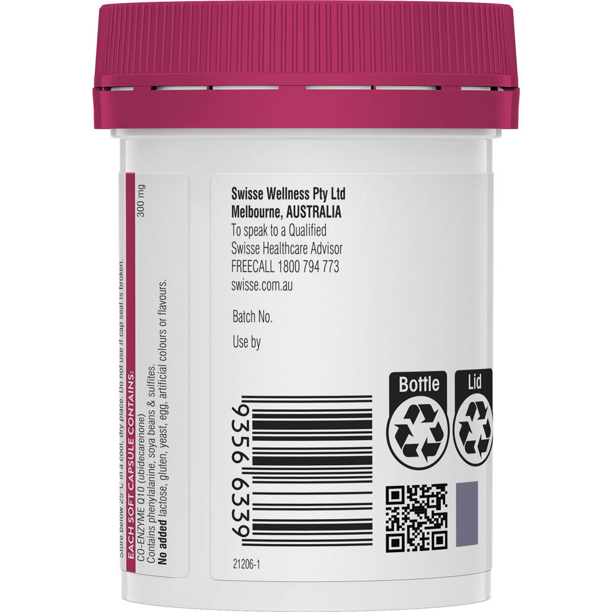 Swisse Ultiboost High Strength Co-Enzyme Q10 Capsules 30 pack