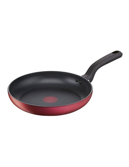 Delight Induction Non-Stick Twin Pack 28cm Frypan / 28cm Wok in Red