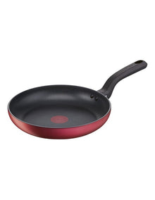 Delight Induction Non-Stick Twin Pack 28cm Frypan / 28cm Wok in Red