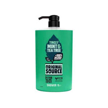 ORIGINAL SOURCE BODY WASH MINT & TEA TREE 1 LITRE