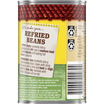 Old El Paso Refried Beans 435g