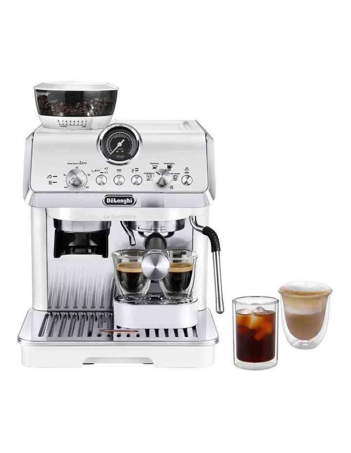 La Specialista Arte Evo with Cold Brew Coffee Machine (EC9255.WI) in White