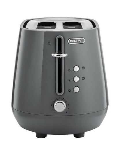 Eclettica 2 Slice Toaster in Graceful Grey CTY2003G