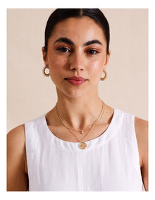 Layered Celestial Necklace in Gold