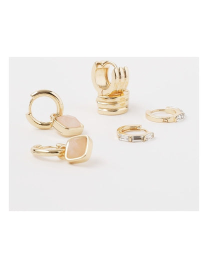 3 Pack Pink Gift Box in Gold