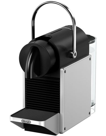 Pixie Capsule Coffee Machine & Milk in Silver (EN127.SAE)