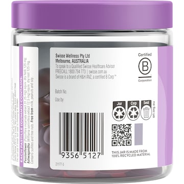 Swisse Ultiboost Calm + Sleep Gummies 60 pack