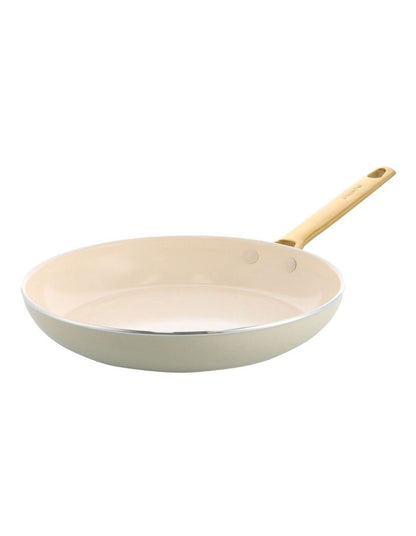 Padova Frypan 28cm PFAS-free ceramic non-stick Cream White