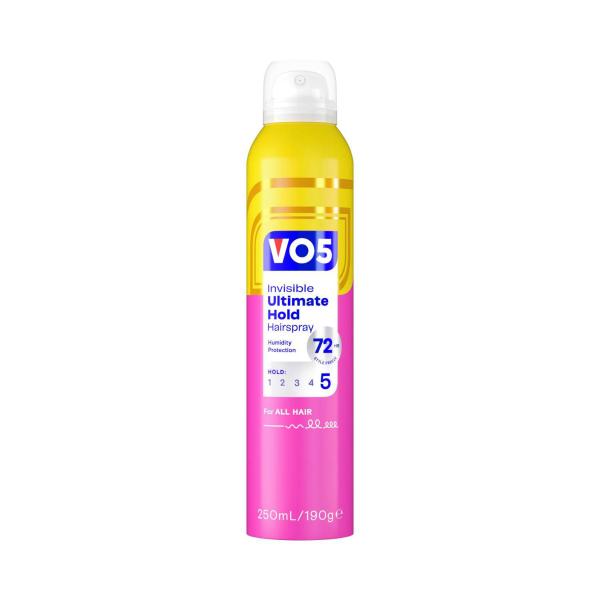 VO5 ULTIMATE HOLD HAIRSPRAY 250ML