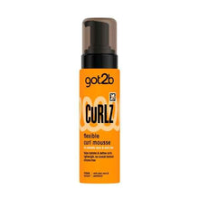 GOT2B CURLZ FLEXIBLE CURL MOUSSE 200ML