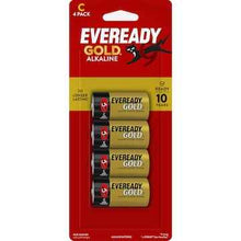 Eveready Gold C Alkaline Batteries 4 pack