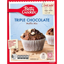 Betty Crocker Triple Chocolate Muffin Mix 500g