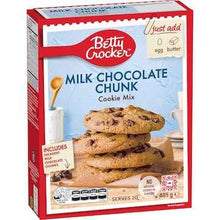 Betty Crocker Milk Chocolate Chunk Cookie Mix 485g