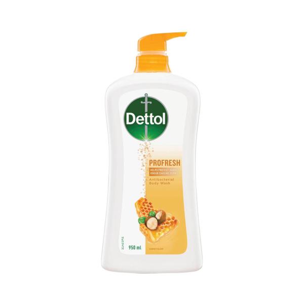DETTOL PROFRESH SHOWER GEL BODY WASH HONEY GLOW 950ML