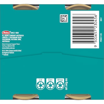 Heinz Baked Beans In Tomato Sauce Canned 130g x 4 pack