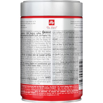 Illy Ground Coffee Espresso 250g