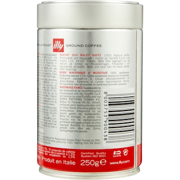 Illy Ground Coffee Espresso 250g