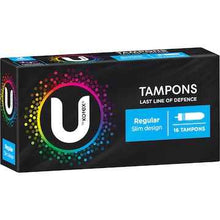 U by Kotex Tampons Regular 16 pack
