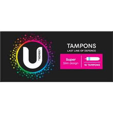 U by Kotex Tampons Super 16 pack