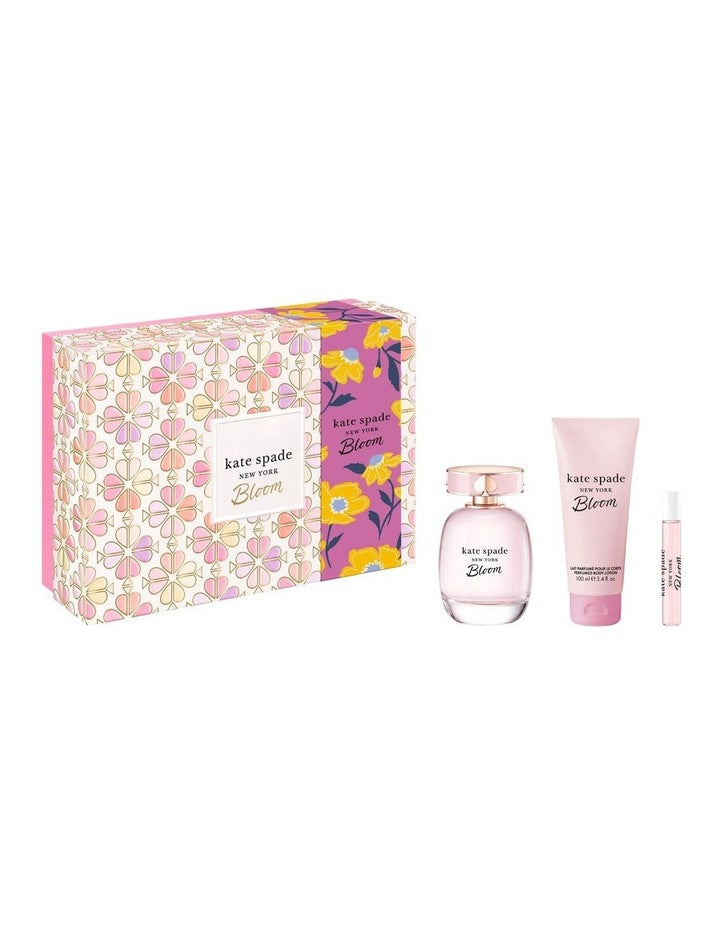 Kate Spade Bloom EDT Mother's Day Set (EDT 100ml + Body Lotion 100ml + EDT 7.5ml)