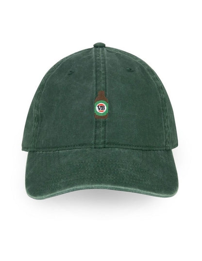 Vb Raglan Wash Ball Park Cap in Green