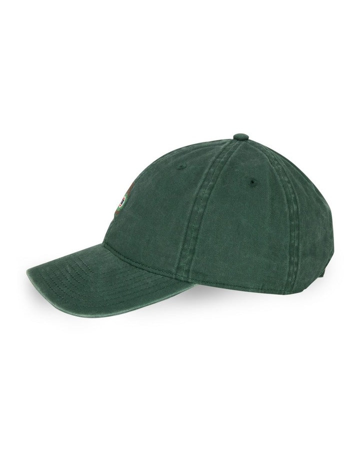 Vb Raglan Wash Ball Park Cap in Green