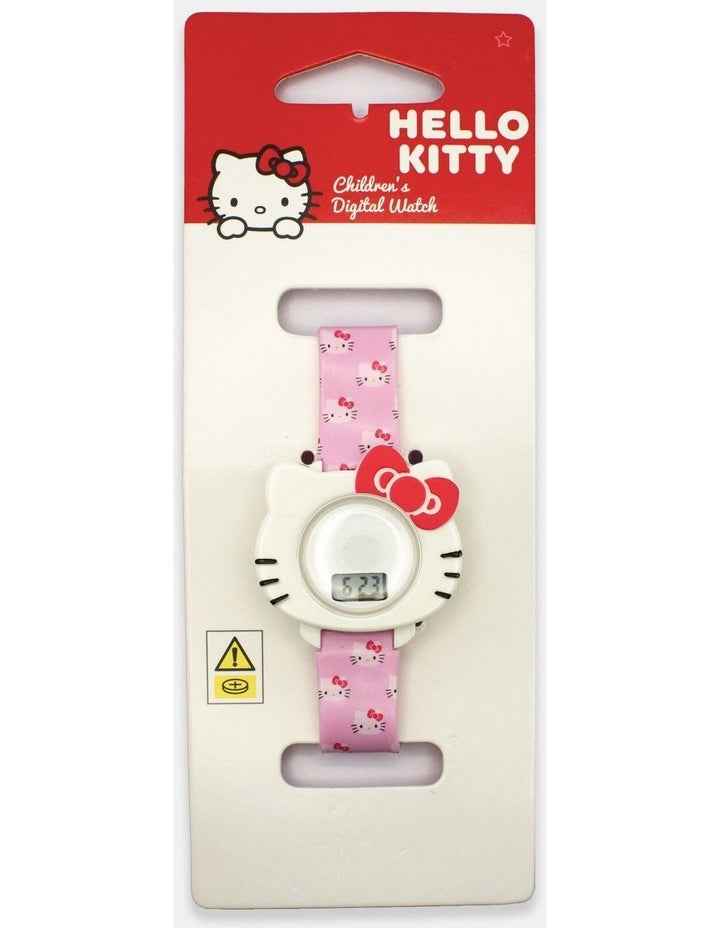Children's Digital Watch - Pink Printed Strap