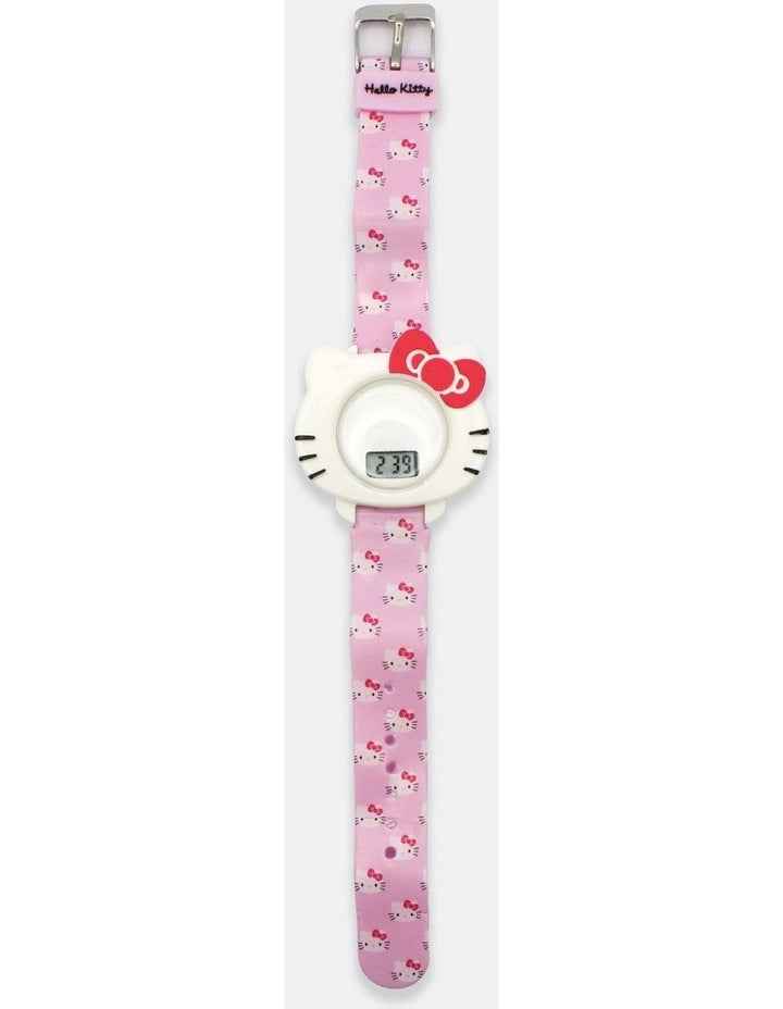 Children's Digital Watch - Pink Printed Strap