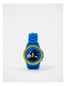 Silicone Chain Digital Watch in Blue