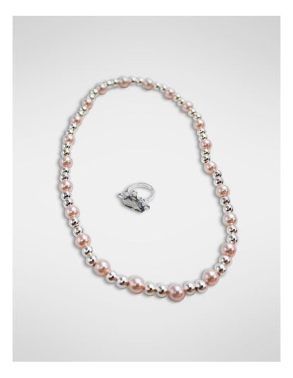 Hairclips And Necklace Set in Multi