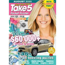 Take 5 Pocket Puzzler Book each
