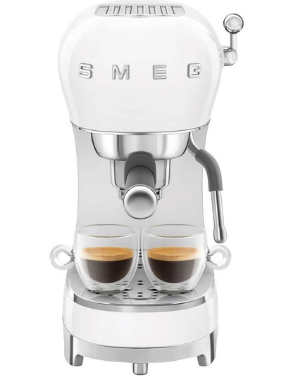 50's Style Espresso Machine - White ECF02WHAU