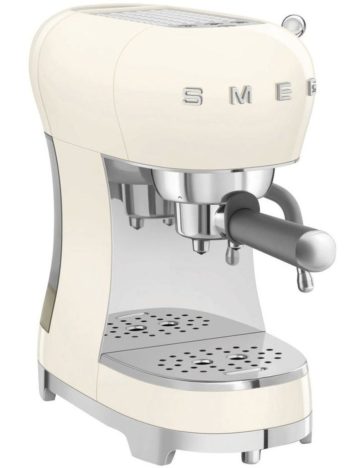 50's Style Espresso Machine - Cream ECF02CRAU