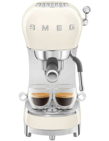 50's Style Espresso Machine - Cream ECF02CRAU