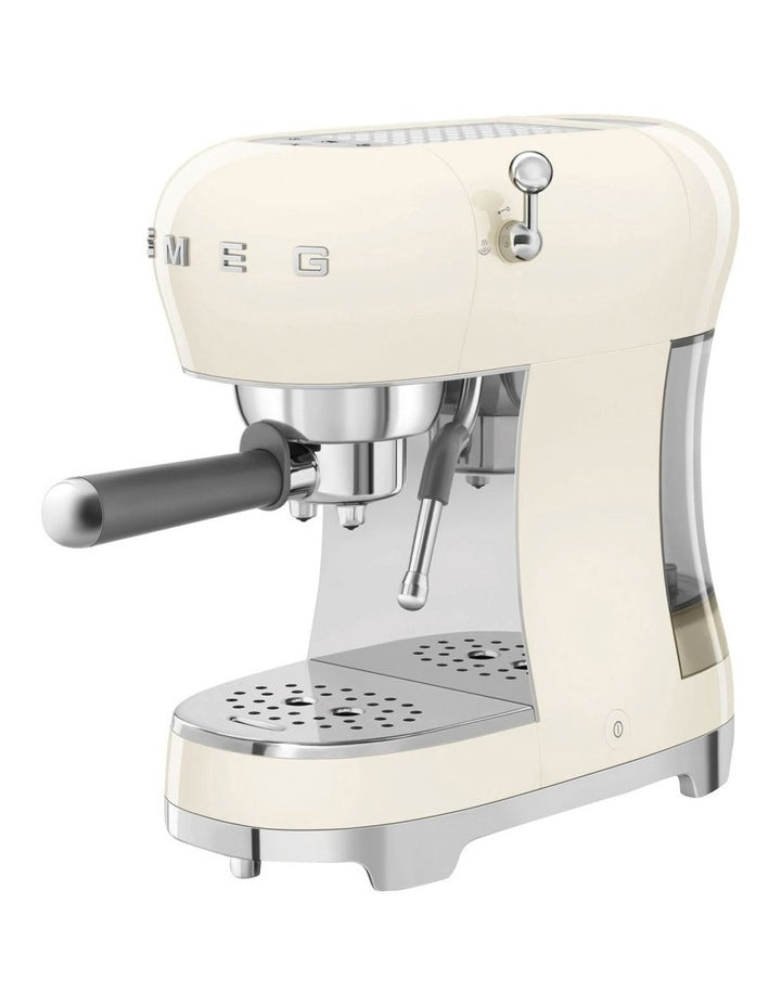 50's Style Espresso Machine - Cream ECF02CRAU