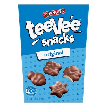 Arnott's Tee Vee Snacks Original Chocolate Biscuits 175g