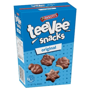 Arnott's Tee Vee Snacks Original Chocolate Biscuits 175g