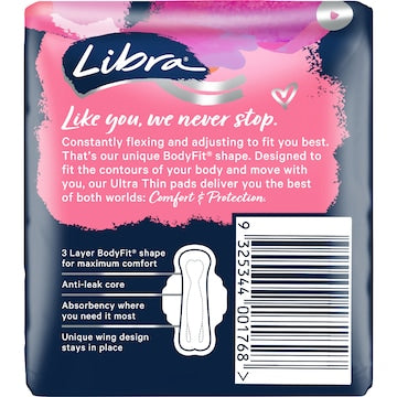Libra Ultra Thins Pads Wings Super 12 pack