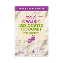 Macro Organic Desiccated Coconut 250g