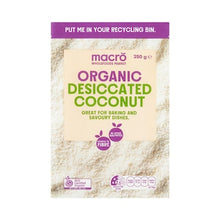 Macro Organic Desiccated Coconut 250g