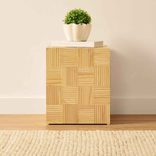 Check Cube Side Table