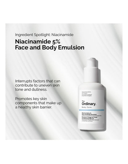 Niacinamide 5% Face and Body Emulsion 100ml