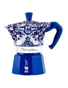 D&G Moka Express 3 Cup Blue Med