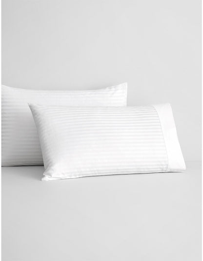 MILLENNIA 1200TC KING PILLOWCASE PAIR IN SNOW
