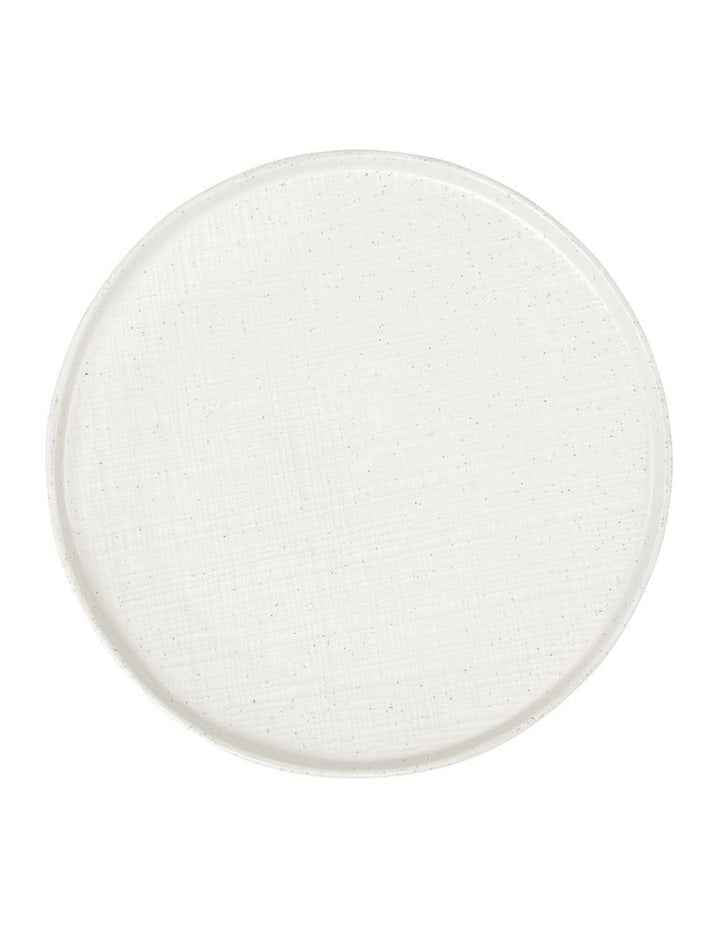 Onni High Rim Dinner Plate 26.5cm in Speckle White