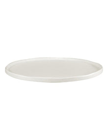 Onni High Rim Dinner Plate 26.5cm in Speckle White
