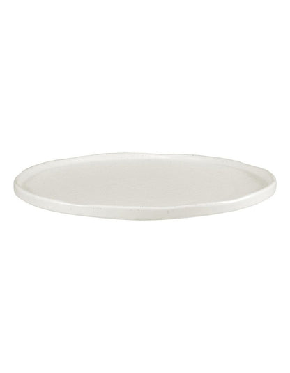 Onni High Rim Dinner Plate 26.5cm in Speckle White