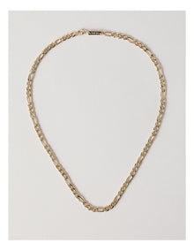 Figaro Chain Necklace in Gold